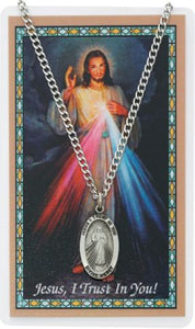 DIVINE MERCY CARD & MEDAL