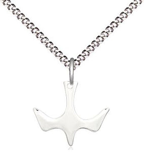 STERLING SILVER HOLY SPIRIT WITH CHAIN
