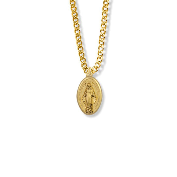 GOLD FILLED MIRACULOUS MEDAL