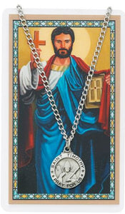 ST TIMOTHY MEDAL WITH PRAYER CARD