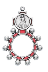DIVINE MERCY ROSARY RING
