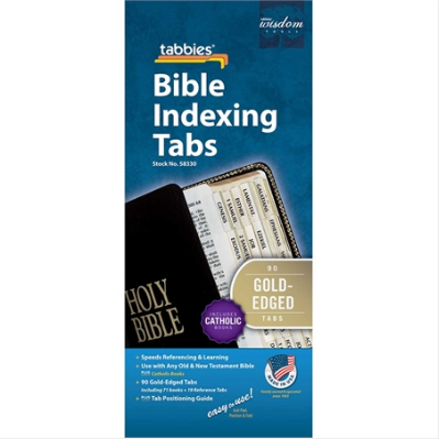 Gold Bible Tabs