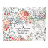 COLORFUL BLESSINGS CARDS - ADULT COLORING