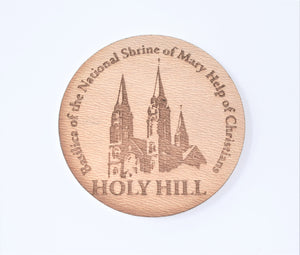 HOLY HILL WOOD MAGNET