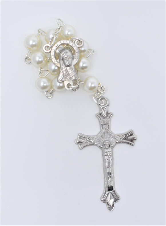PEARL HOLY HILL ONE DECADE ROSARY
