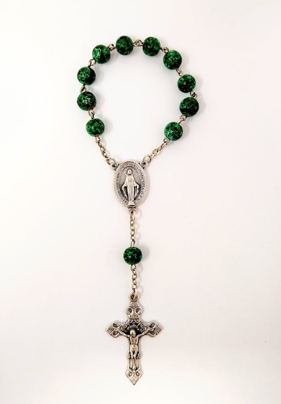 ONE DECADE ROSARY - GREEN