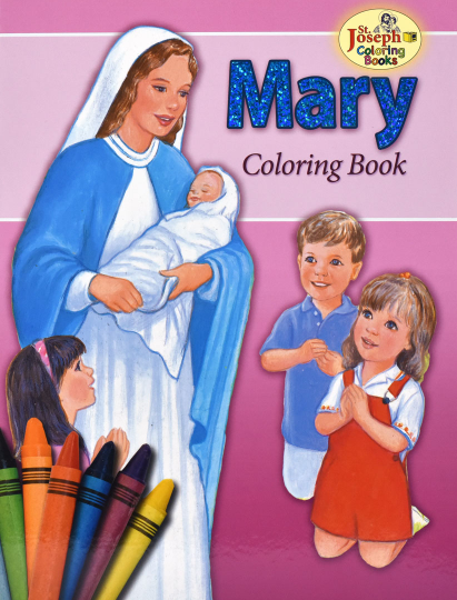 MARY COLORING BOOK