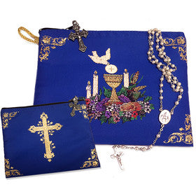 BLUE FIRST COMMUNION CASE